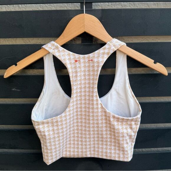 The Upside Houndstooth Margot Crop Top | Size 4 - Picture 4 of 9